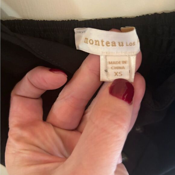 Monteau Los Angeles Black Jumpsuit size XS - Picture 9 of 9